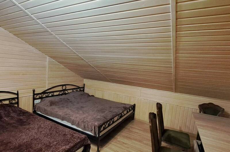 Двухкомнатный номер с кухней и отдельным балконом