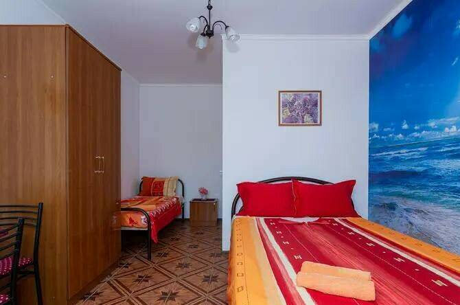 Трёхместный номер однокомнатный