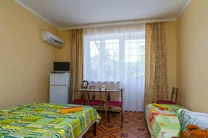 Четырёхместный номер однокомнатный