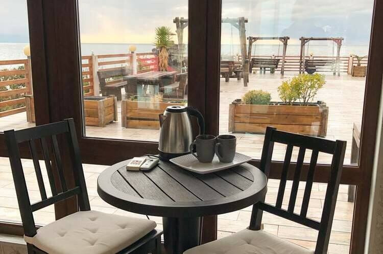 Двухместный «Терраса» с видом на море и горы