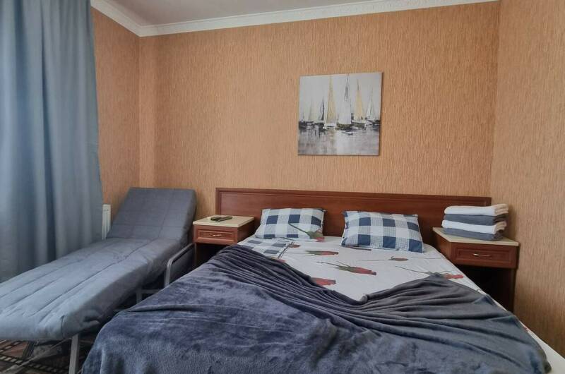 Трёхместная студия с кухонной зоной 301