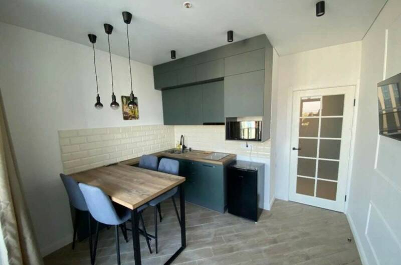 Однокомнатные апартаменты Люкс с кухней и балконом