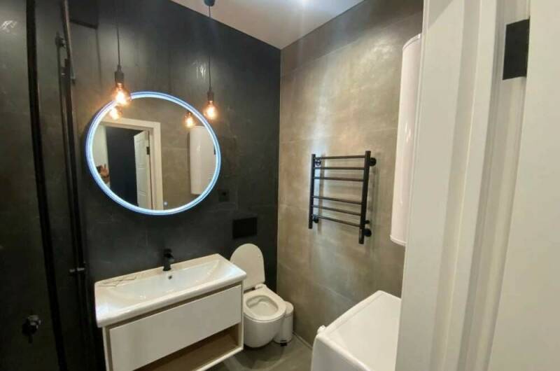 Однокомнатные апартаменты Люкс с кухней и балконом