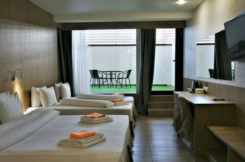 Четырёхместный «Стандарт» с закрытой верандой