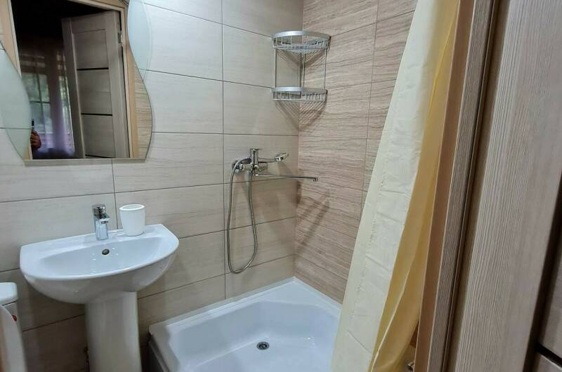 Однокомнатный деревянный домик