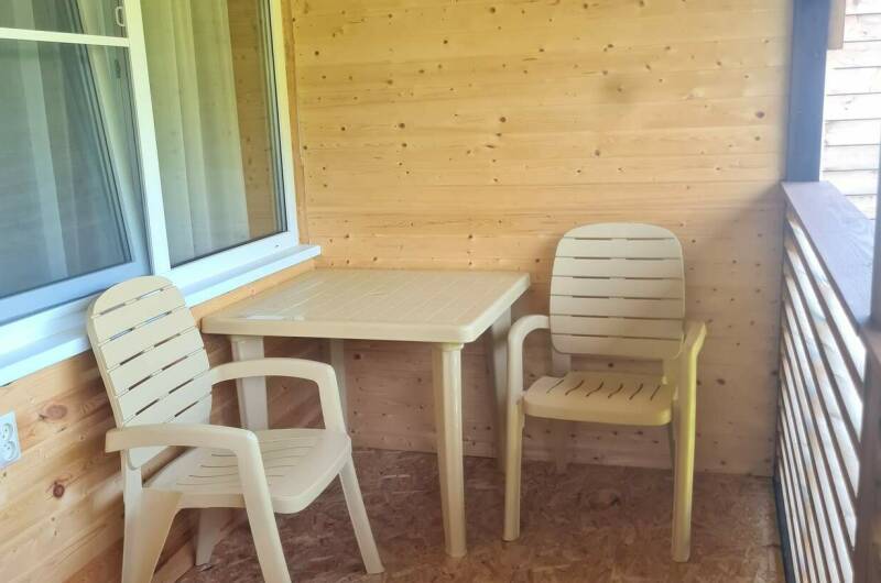 Однокомнатный деревянный домик