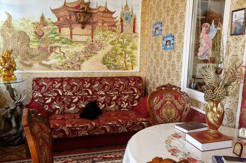 Комната эконом ,с удобствами на улице