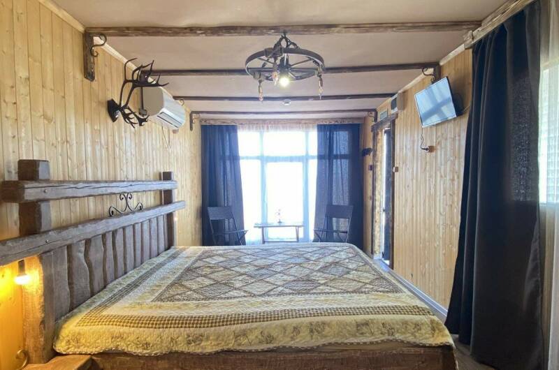 Двухместный улучшенный дом с видом на море