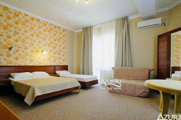 Четырехместный номер (1, 2, 3 этажи)