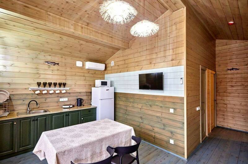 Дом «Рыбалка» с видом на водоем