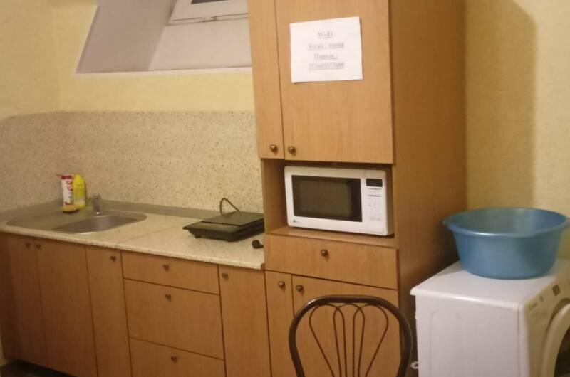 Трёхместный номер с индивидуальной кухней