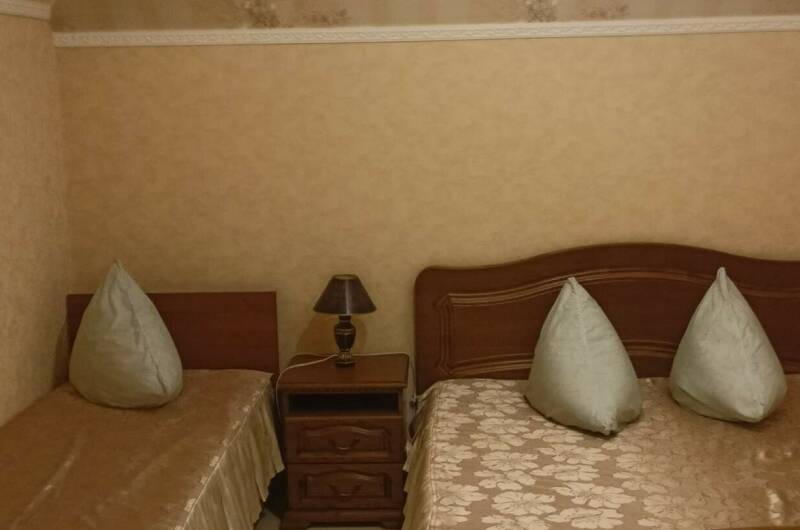 Трёхместный номер с индивидуальной кухней