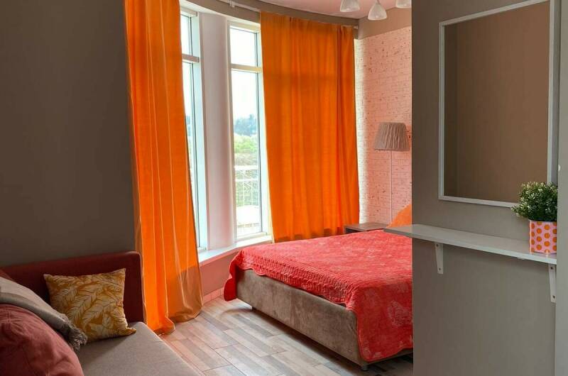 Трехместный номер с террасой