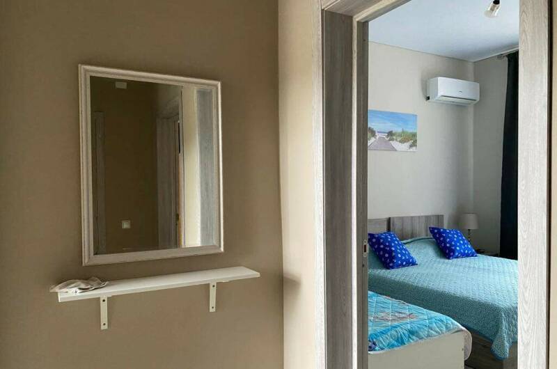 Двухкомнатный номер на первом этаже без балкона