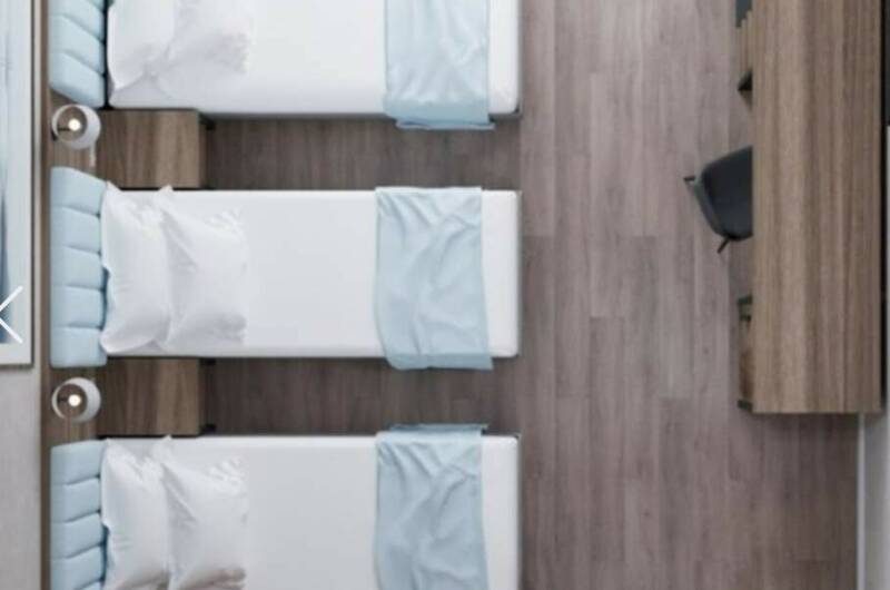 Четырехместный номер с балконом