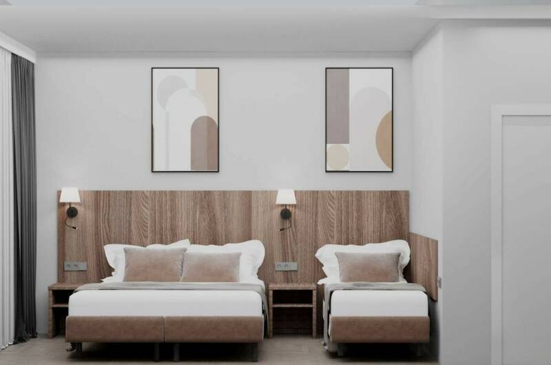 Трехместный номер без балкона