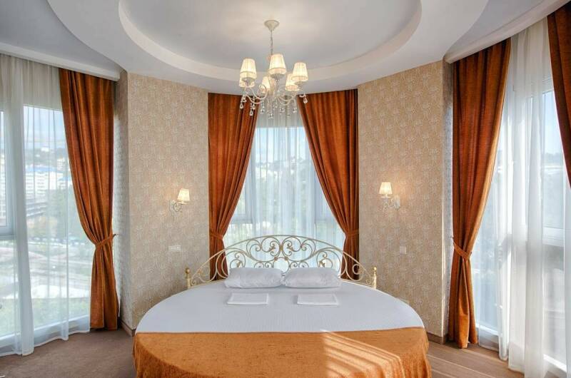 Двухместный номер «Де-Люкс» с круглой кроватью