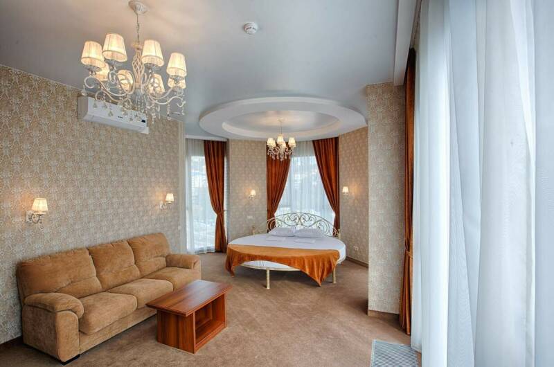 Двухместный номер «Де-Люкс» с круглой кроватью