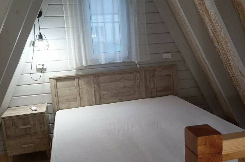 ДОМИКИ-ШАЛЕ двухуровневые с кухней и удобствами