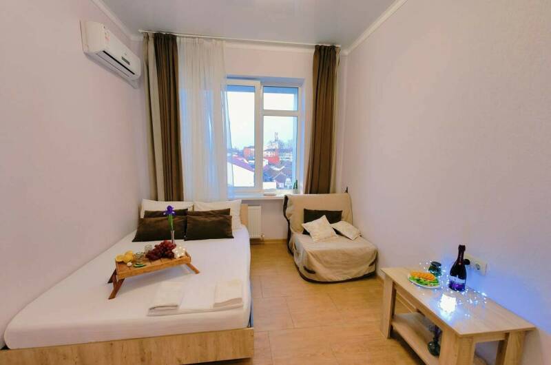 Студия 3х местная с мини-кухней