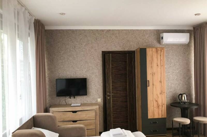 Двухместный «Терраса» с видом на море и горы