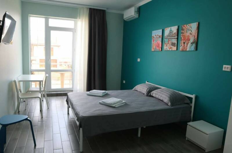 Двухместный номер с двухспальной кроватью