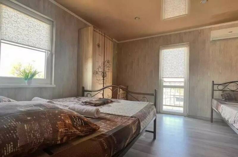 Двухкомнатный номер с кухней и балконом