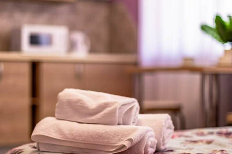 Студия 2-х местная с кухней «Комфорт»