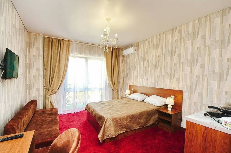 Студия с кухней на 3,4 человека