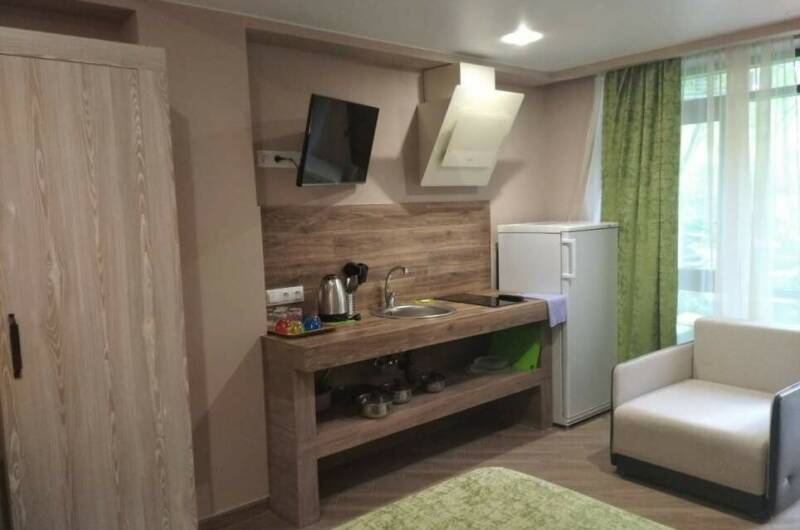 Номер Студия с выходом в сад 2+1