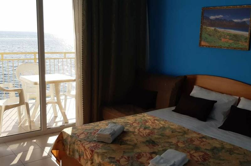 Двухместный номер с балконом и видом на море