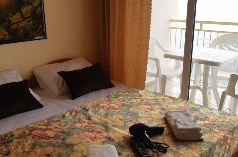 Двухместный номер с балконом и видом на море