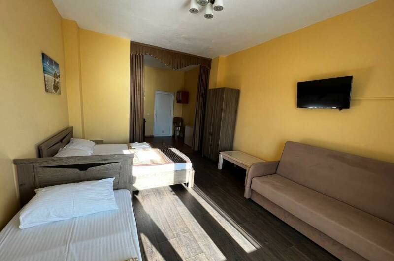 4−5 местный номер с видом на море на первом этаже