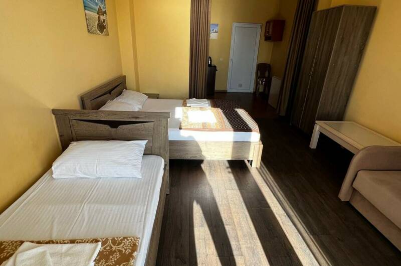 4−5 местный номер с видом на море на первом этаже