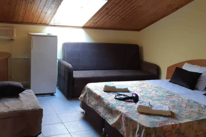 Трехместный с видом на поселок без балкона