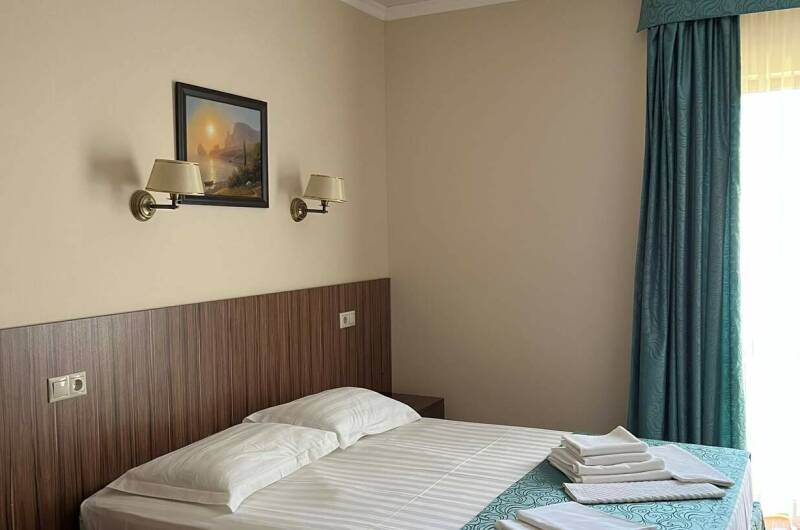 Четырёхместный номер с балконом на 3 этаже