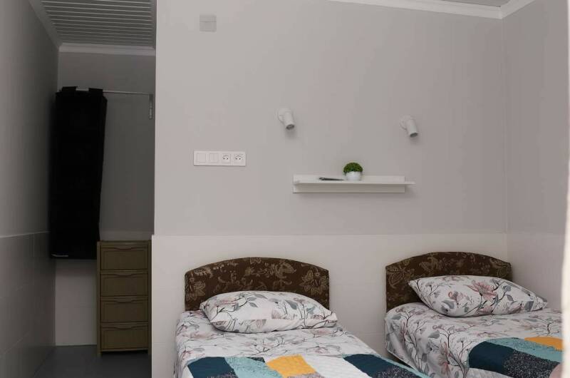 Двухместный делюкс с 2 раздельными кроватями