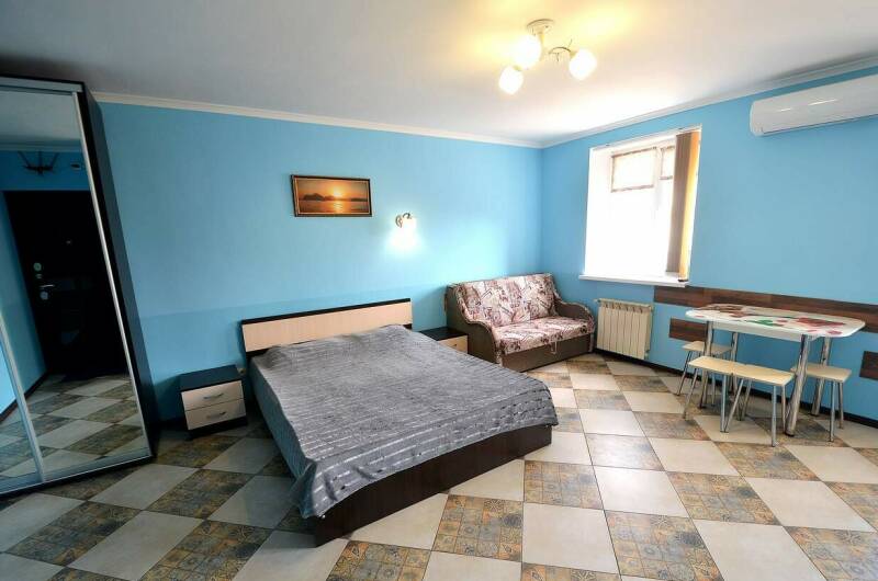 Студия в голубом цвете