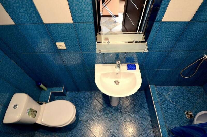 Студия в персиковом цвете