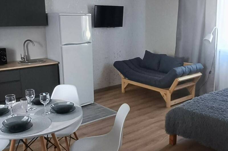 2х комнатная студия с кухней