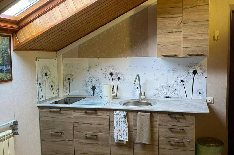 Шале на двоих с кухней