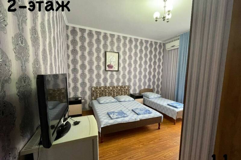 Трех местный номер с удобствами люкс