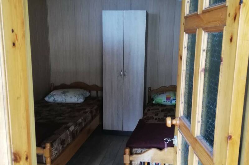 Двухместный номер с удобствами во дворе
