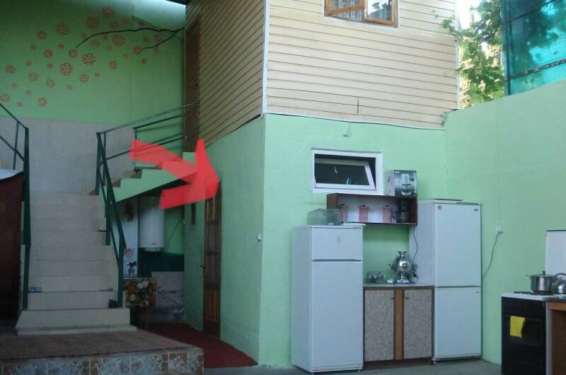 Двухместная комната с туалетом, кондиц. и ТВ. № 1