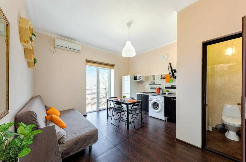 Двухкомнатный номер с 2 балконами