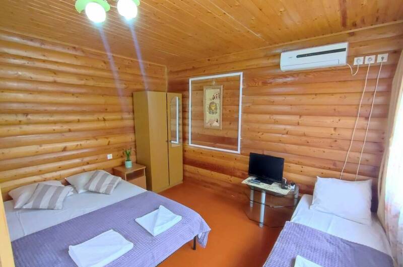 Делюкс 3-х местный с кухней в бунгало 1 этаж