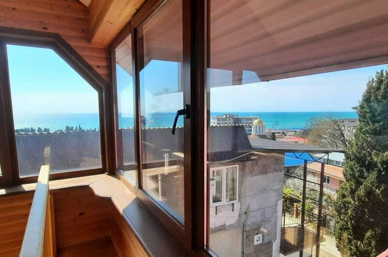 Номер «Делюкс» с видом на море и мини-кухней