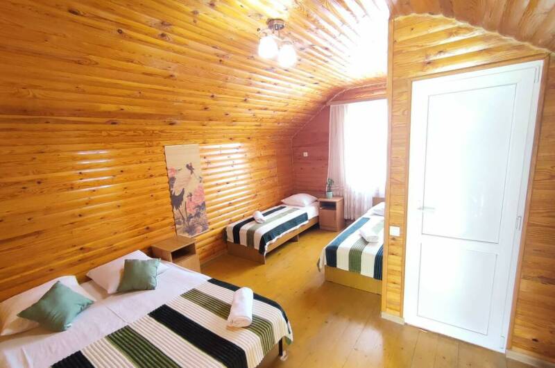 Семейный 4-х местный с мини-кухней в бунгало 1