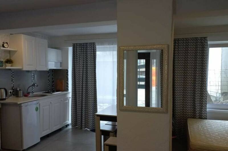 Студия со своей кухней