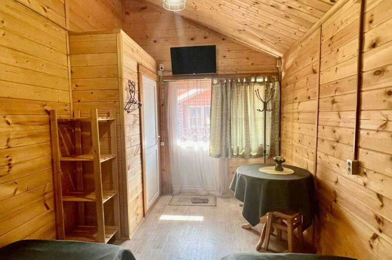 Сруб двухкомнатный